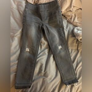 Justice Kids Charcoal Skinny Jeans